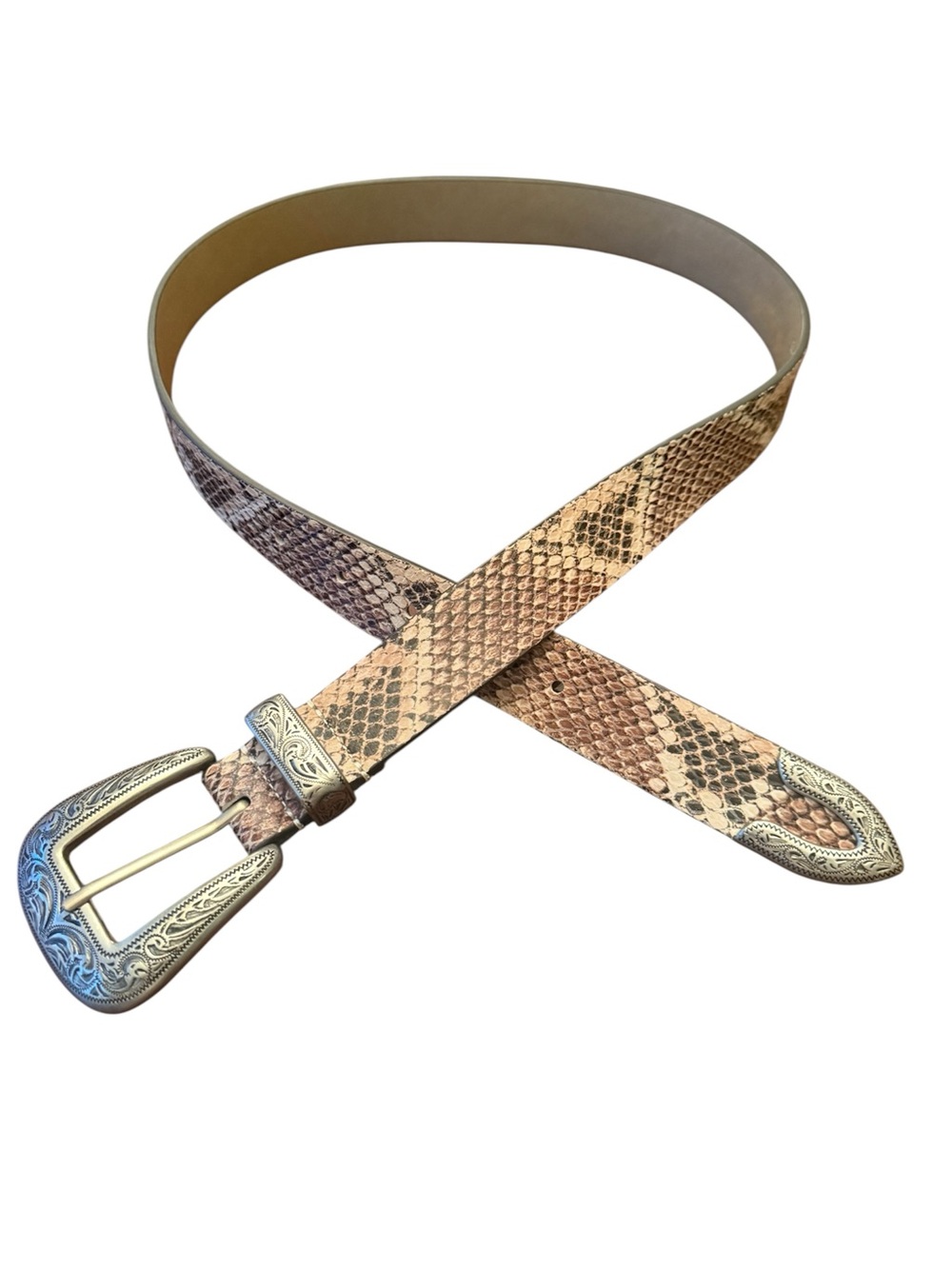 Urban Outfitters snakeskin  Embossed Leather Belt